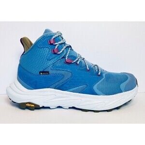 Size 10- NEW Hoka One One Anacapa 2 Mid GTX Gore-Tex Blue Hiking Shoe Women's